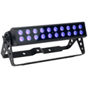 ADJ UVL762 UV LED BAR20 IR High Output Ultraviolet LED Backlight with 20x 1-Watt UV LEDs