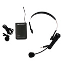 Amplivox S1693 Wireless 16 Channel UHF Lapel & Headset Mic Replacement Kit
