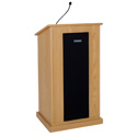 Photo of Amplivox S470OK Chancellor Lectern with Sound System - Oak