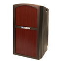 Photo of Amplivox SN3250-MH Pinnacle Non-Sound Full Height Lectern with Mahogany Panel