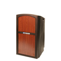 Photo of Amplivox SN3250-SC Pinnacle Non-Sound Full Height Lectern with Cherry Panel