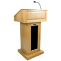 Photo of Amplivox SS3020MP Victoria Lectern with Sound - Maple
