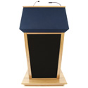 Photo of SW3045MP Patriot Plus Lectern - Maple - Wireless Handheld Mic