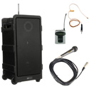 Photo of Amplivox SW925-96 Travel Partner Plus 96-Channel UHF Wireless Portable PA System - Over Ear Mic