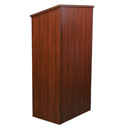 Photo of Amplivox W280MH Full Height Wood Lectern - Mahogany