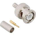 Amphenol 031-320-1006 Plenum 58 BNC Straight Clamp Plug - 10/Pack