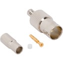 Photo of Amphenol 031-70538-12G Female BNC Crimp Connector for Belden 4855R Cable - 12G Optimized - 75 Ohm