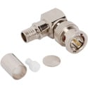 Photo of Amphenol 031-70545-12G Right Angle Crimp Plug 12G BNC Connector for Belden 4794R Cable - 75 Ohm