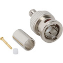 Photo of Amphenol 031-70554-12G Straight Crimp Plug 12G BNC Connector for Canare L-3.3CUHD Cable - 75 Ohm