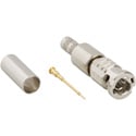 Photo of Amphenol 034-1107-12G Straight Crimp Plug 12G HD-BNC Connector for Belden 4855R or 1855A Cable - 75 Ohm