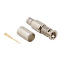 Photo of Amphenol 034-1025-12G Straight Crimp Plug 12G HD-BNC Connector for Belden 1505A Cable - 75 Ohm