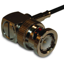 Photo of Amphenol 112178 BNC Right Angle Crimp RF Plug - 50 Ohm