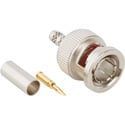 Photo of Amphenol 112521 75 Ohm Straight Crimp Plug BNC Connector for RG-180/RG-195/Belden 1855A & 8218