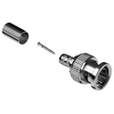 Photo of Amphenol 112606 BNC Straight Crimp Plug for RG-11/U 14AWG 75 Ohm Compatible w/ Belden 1620/1859/7731/9292 & 8213