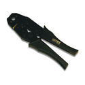 Amphenol 47-10180 Ratcheting Hand Crimp Frame 47-10000 with Die Set 47-20025 - Black