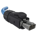 Photo of Amphenol MSPEP2L02A0 SPE IP20 Single Pair Ethernet Solder Plug with Latch Lock - 28-18 AWG - Cable OD 0.138in to 0.252in