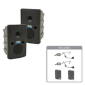 Anchor Audio 665250 Airflex XR2 Go Getter Pair - Includes Anchor Air/2 Wireless Mics/Beltpack/Headband/WB-Link/HBM Link