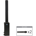 Beacon BEA-DUAL -HH Dual Package with BEA2-XU2 and 2 WH-LINK Wireless Handheld Mics