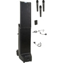 Anchor BIG-QUAD-HHH Bigfoot 2 Quad Package - 3 Handheld Mic 1 Headband