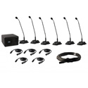 Anchor CM-6W CouncilMAN 6 person Conference System Package with WH-LINK wireless handheld mic