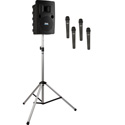 Photo of Liberty LIB-BP4 -HHHH Basic Package 4 includes LIB2-XU4 SS-550 and comes with 4 WH-LINK Wireless Handheld Mics