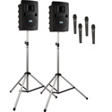 Anchor LIB-DP4-AIR- HHHH Liberty Deluxe AIR Package 4 - LIB2-XU4/LIB2-AIR/two SS-550 & 4 WH-LINK Wireless Handheld Mics