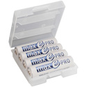 Photo of Ansmann 1302-0013-1 Max E Pro AA Slimline Rechargeable Battery - High Recycle Low Discharge 4-Pack w/Case