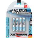 Photo of Ansmann 5035042 Size AAA Max E Plus 800 mAh Rechargeable Batteries - 4 Pack  Blister
