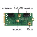 Apantac OG-HDR-UDX Rear Module for OG-US-HDR-UDX-MB HDR Up/Down/Cross Converter with Genlock - HDMI SDI and Genlock IO