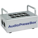 AudioPressBox APB-008 SB EX 8 Line/Mic Out Passive Portable AudioPressBox Expander - Silver