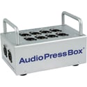 Photo of AudioPressBox APB-008 SB EX 8 Line/Mic Out Passive Portable AudioPressBox Expander - Silver