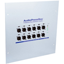 AudioPressBox APB-112 IW-D-US Professional In Wall Active Unit w/ 1 Channel DANTE Input and 12 LINE/Mic Outputs
