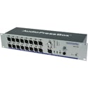 Photo of AudioPressBox APB-116 R 19 Inch Rackmount Audio Press Box with 16 Mic/Line Outputs