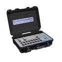 Photo of AudioPressBox APB-216-C-D Portable Active Dante-Enabled Pressbox w/ 2 Line/Mic Inputs & 16 Line/Mic Outputs - Black