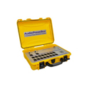 Photo of AudioPressBox APB-216-C Portable 1-Channel Active Pressbox w/ 2 Line/Mic Inputs & 16 Line/Mic Outputs - Yellow