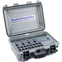 AudioPressBox APB-416-C Portable Pressbox 4x MIC/LINE Routable Input (A/A+B/B) 16x LINE/MIC Outputs - Internal AccuPack