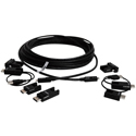 Canare APF10-DCON HDMI-D Male to Male High Speed 4K60p Active Optical Cable - 32.8 Foot/10 Meters