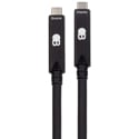 Photo of AVPro Edge BT-USBC-15 Bullet Train AOC Series Gen 2 USB 3.2-C to USB 3.2-C Cable - 20 Gbps - Black - 49.2 Feet