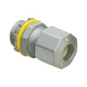 Arlington LPCG757Z 3/4 Inch Low-profile Zinc Die-cast Liquid-tight and Oil-tight Strain Relief Cord Connector