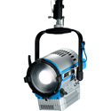 ARRI L0.0015232 L7-C LE2 7 Inch LED Fresnel - powerCON Cable / Silver/Blue / Manual Mount (barndoors not included)