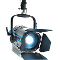 ARRI L0.0015336 L7-C LE2 LED Fresnel - Manual Mount - Blue/Silver - 7m Cable with Edison Plug