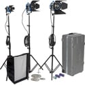 Photo of ARRI LK.0005645 Softbank D1 Three-Light Video Lighting Kit with Wheels