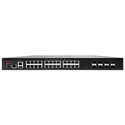 Artel Quarra PTP 10 Gbps Ethernet Switch - 24x 10/100/1000 POE+ w/8x 1G/10G Uplink Ports & 2x 100-240VAC Hot Swap Power