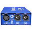 Photo of ARX IS-1 Audibox Iso Splitter Transformer Isolated 1 In 2 Out Splitter