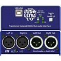 ARX USB Ultra I/O Dual Channel USB Audio Interface - Multi Sample Rate to 192Khz - Transformer Isolated XLR In & Out