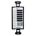 Ashly NEWR-5 Programmable Multi-Function Network Decora Wall Remote Control