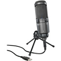 Photo of Audio-Technica AT2020USB-Plus Podcast/Voiceover Cardioid Condenser USB Studio Microphone