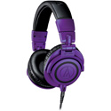 Photo of Audio-Technica ATH-M50xPB Limited Edition Professional Monitor Headphones - Purple and Black