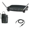 Photo of Audio-Technica ATW-901A-G System 9 VHF Wireless Unipak Mic System with AT-GcW Guitar Instrument Input Cable