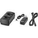 Audio-Technica ATW-CHG3AD 3000 Series (4th Gen) Charger Bundle: ATW-CHG3 2-Bay Charging Station & AD-SA1230XA AC Adapter